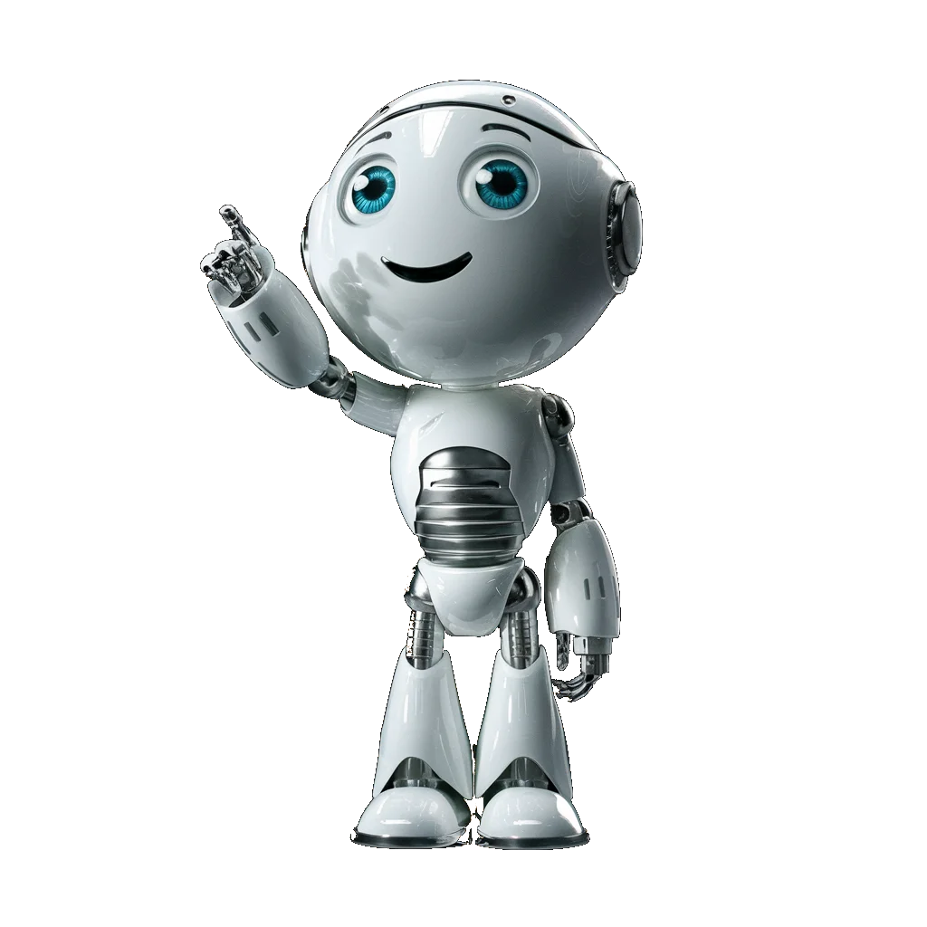 uWebChat AI Robot Mascot